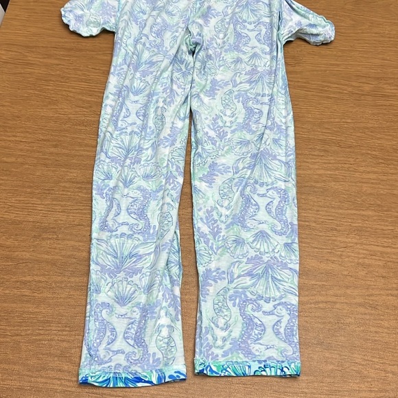 Lilly Pulitzer girls size L 8-10 jumpsuit mermaids - Picture 11 of 12
